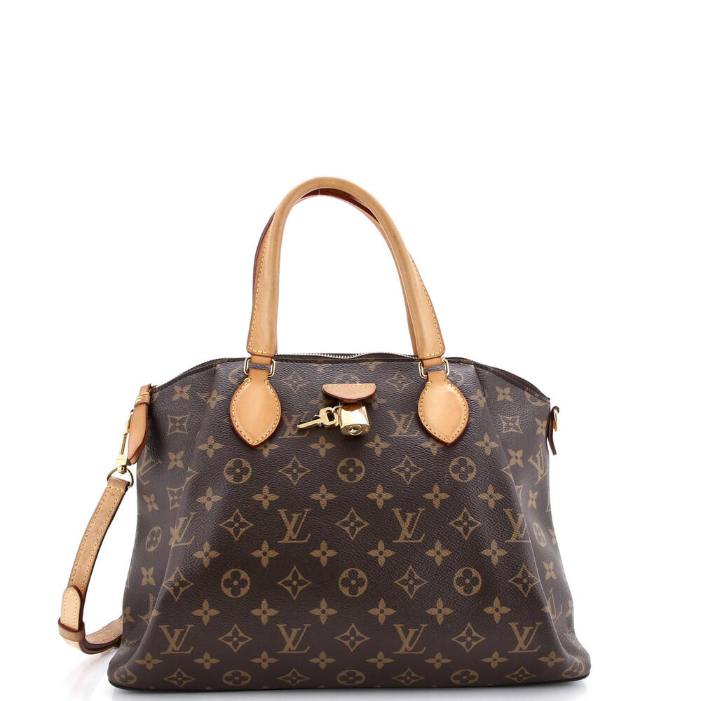 Louis Vuitton Rivoli Handbag Canvas Mm #210821L22B - Picture 1 of 8
